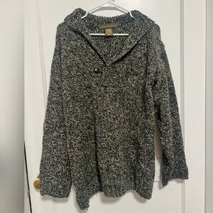 Inis Crafts Grey Pullover 100% Wool
Sweater Size L $128